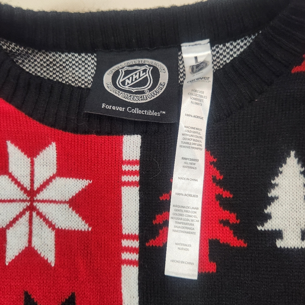 Chicago Blackhawks Ugly Christmas Sweater - Picture 11 of 13